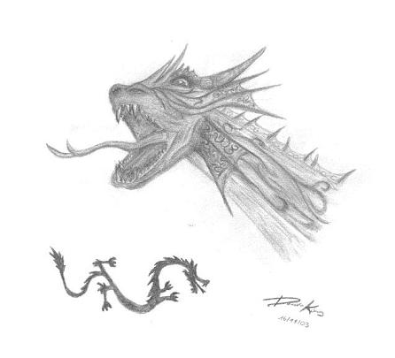 Eine etwas neuere Zeichnung von mir...