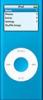 iPod nano blau