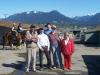 Mit Steve, Richard, Russel und Fran