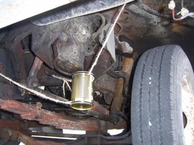 unterm Auto unterm Auto