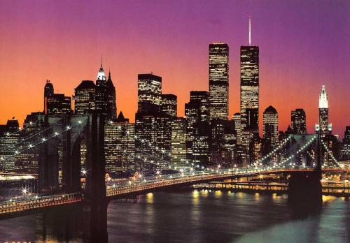 zu sehen ist die Skyline der Stadt New York