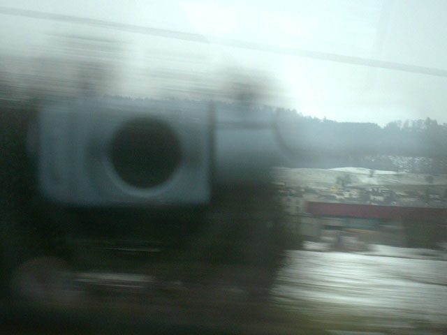 Aus dem fahrenden Zug, 6. Januar 2006