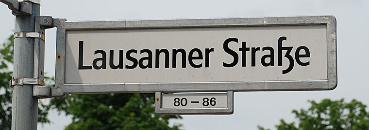 Berlin Lausanner Strasse