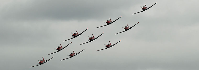 Flugmeeting Emmen 2010: PC-7 Team