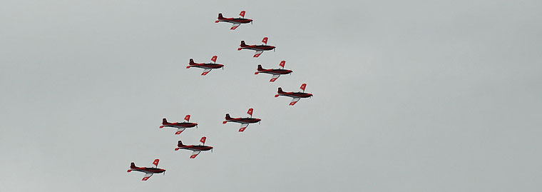 Flugmeeting Emmen 2010: PC-7 Team