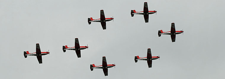 Flugmeeting Emmen 2010: PC-7 Team