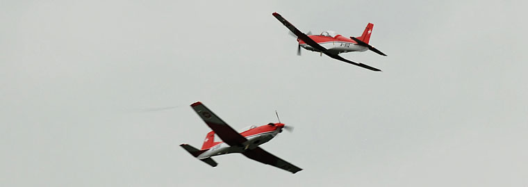 Flugmeeting Emmen 2010: PC-7 Team