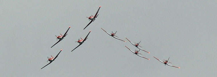 Flugmeeting Emmen 2010: PC-7 Team