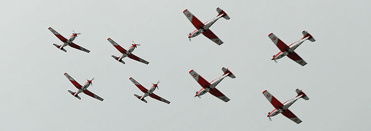 Flugmeeting Emmen 2010: PC-7 Team