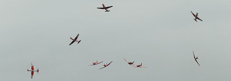 Flugmeeting Emmen 2010: PC-7 Team