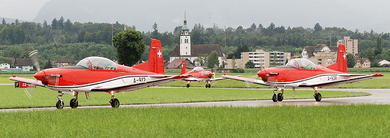 Flugmeeting Emmen 2010: PC-7 Team