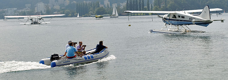 Wasserflugzeuge in Luzern am 4. September 2010