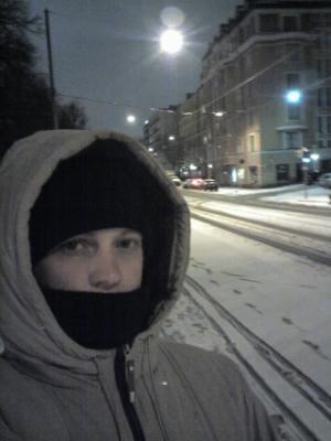 Ich und der Schnee