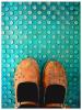 Orange-Schuhe