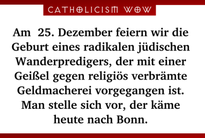 catholicism-wow