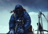 Reinhard Karl auf der Gipfel der Everest (Foto: Oswald Ölz)