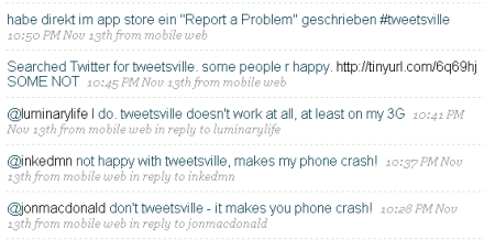 tweets about tweetsville crashes