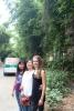 Anna, Sunny and Anninka in Kunming, close to our house
