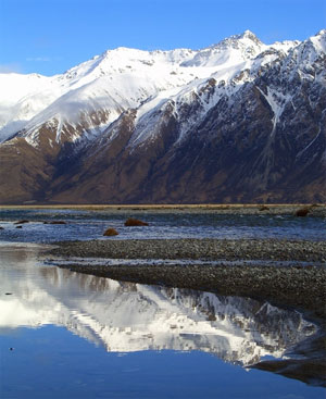 Am Ende vom Lake Tekapo Am Ende vom Lake Tekapo
