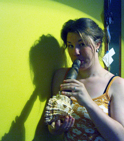 Traditionelles Maori Instrument