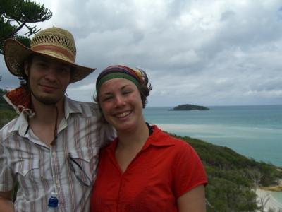 Wir auf den Whitsunday Islands