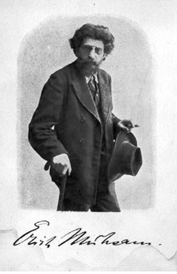 Erich Mühsam, 1878 (Berlin) bis 1934 (KZ Oranjenburg), deutscher Dichter und Anarchist.