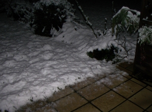 Schnee am 14.02.05