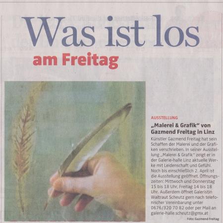 Freitag, 29. März 2013 OÖNachrichten