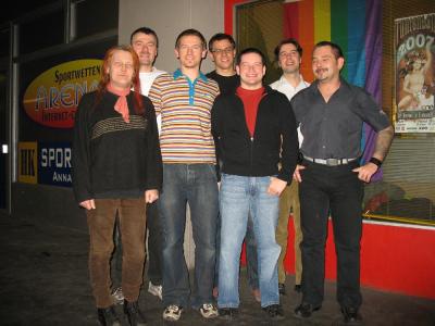 Der neue Vorstand der HOSI Tirol, 2007.