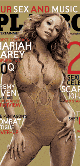 Playboy Cover March 2007 with Mariah Carey