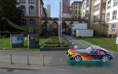 Senckenberg Museum in Frankfurt am Main - Meine erste Station bei unserem Wohltätigkeitsrennen nach Hobro in Dänemark. <br />
