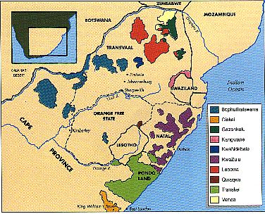 Homelands in Südafrika