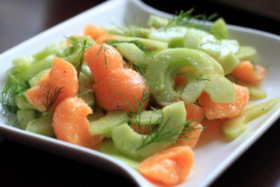 Melonen-Gurken-Salat