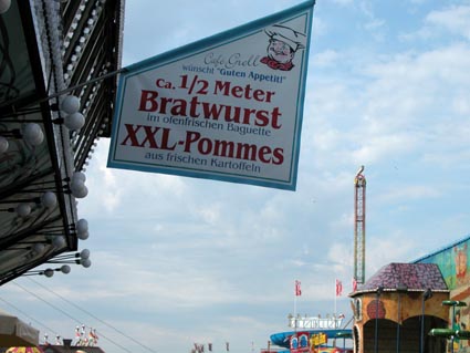 halber-Meter-Bratwurst
