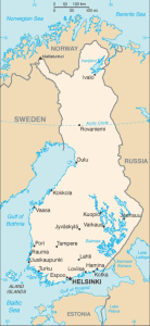Finnland_Landkarte