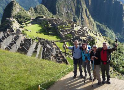 Nach 4 Tagen Inka-Trail sind wir am Ziel