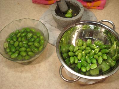 Oliven-zubereiten