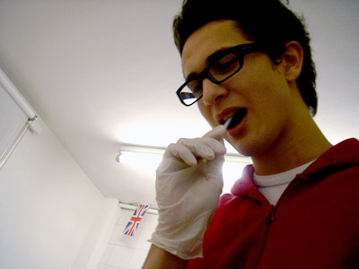 taking a dna sample