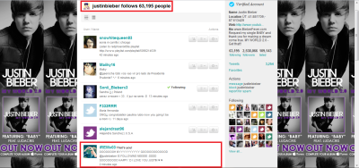 justinfollowing