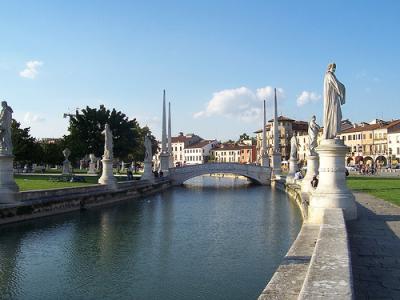 Blick auf die herrliche Stadt Padua