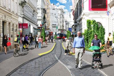 Josefstaedterstrasse-Visualisierung