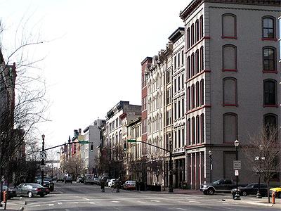 Historische Straße in Louisville, Foto: Louis J. Moseson