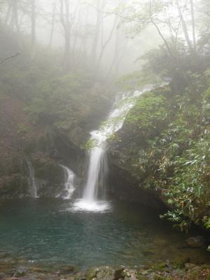 Wasserfall in Dake-Onsen