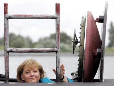 Merkel-im-U-Boot