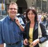 Barbara und Michael Novak von Seamee am Stephansplatz. Foto: flow