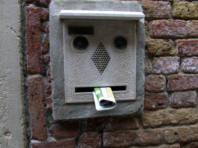 Ein Gesicht über das ich in Venedig gestolpert bin! :)