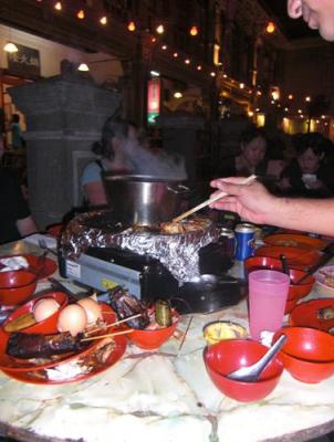 Table @ steamboat restaurant