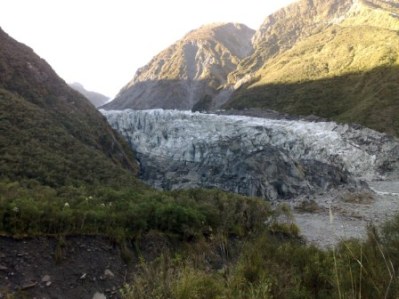 Weg zum Gletscher