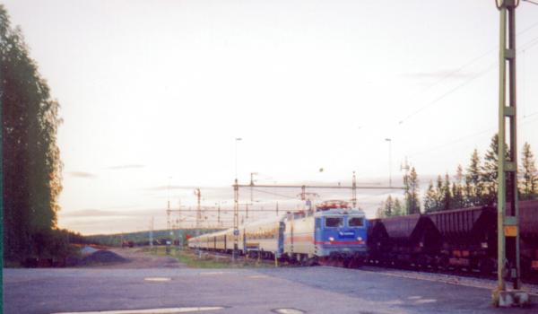 Der Nachtzug Narvik-Stockholm