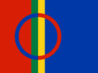 Die samische Flagge